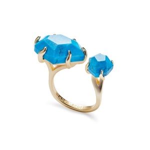 Kendra Scott Kayla Ring in Aqua - M/L